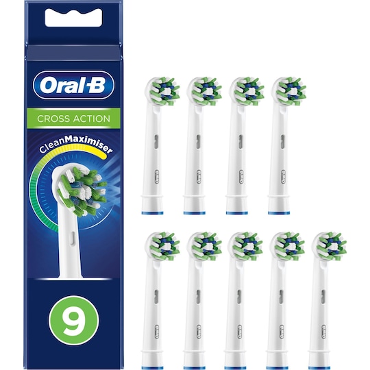 Oral-B Cross Action tandbørstehoveder 325345