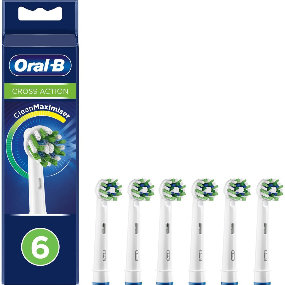Spar 10% på Oral-B Cross Action tandbørste refill