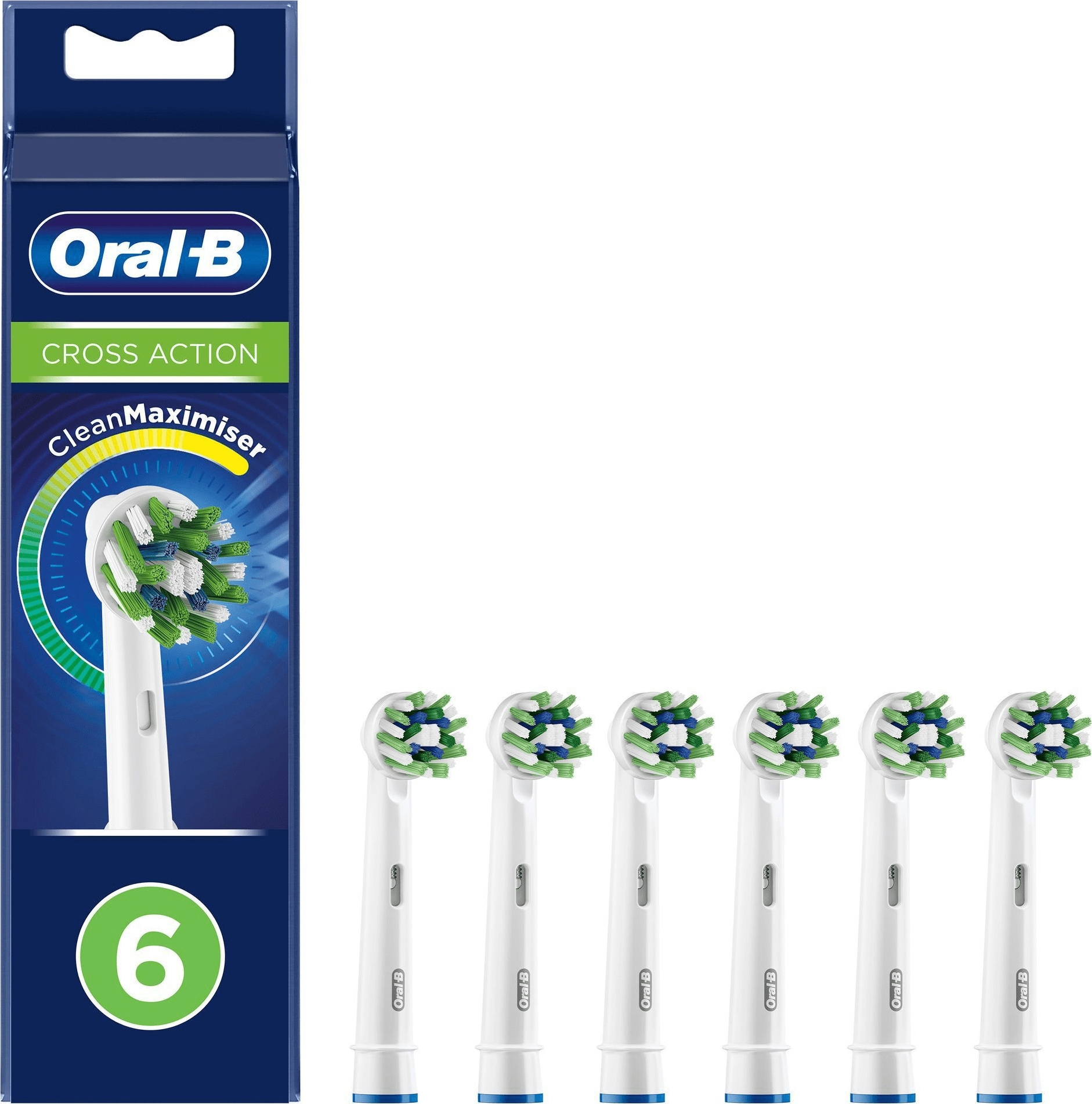 Oral-B Cross Action tandbørstehoveder 321477 thumbnail