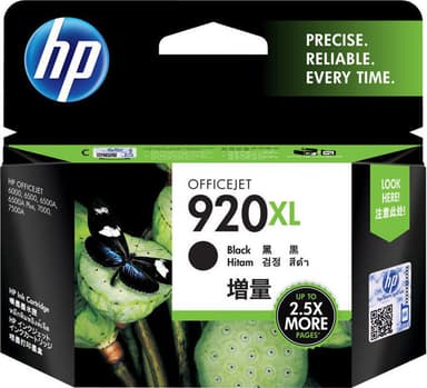 HP 920XL Black Original blækpatron