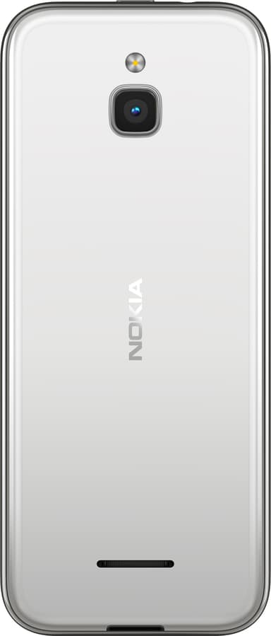 Nokia 8000 4G mobiltelefon (opal white)