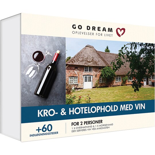 Go Dream - hotelophold med vin