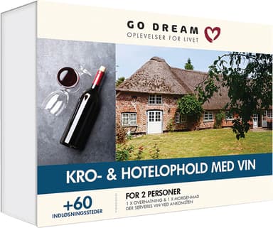 Go Dream - hotelophold med vin