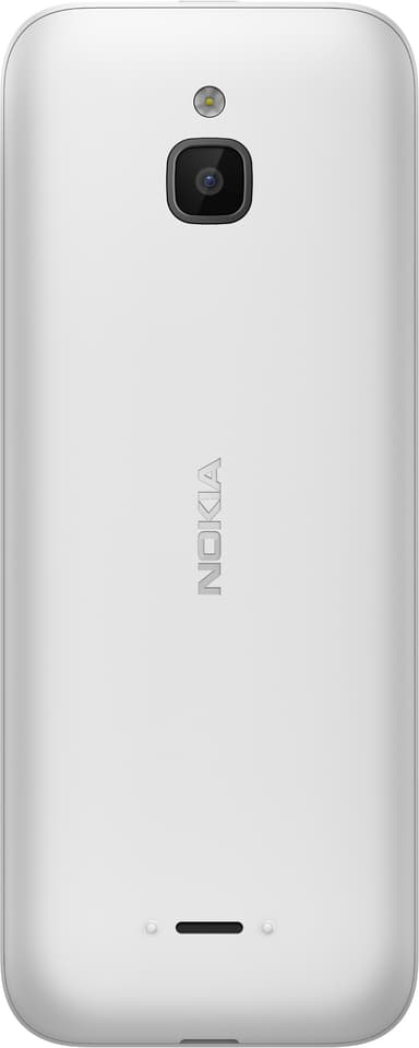 Nokia 6300 4G mobiltelefon (hvid)