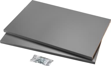 Epoq Standard hjørnehylde 100x35 cm 2 dele (graphite)