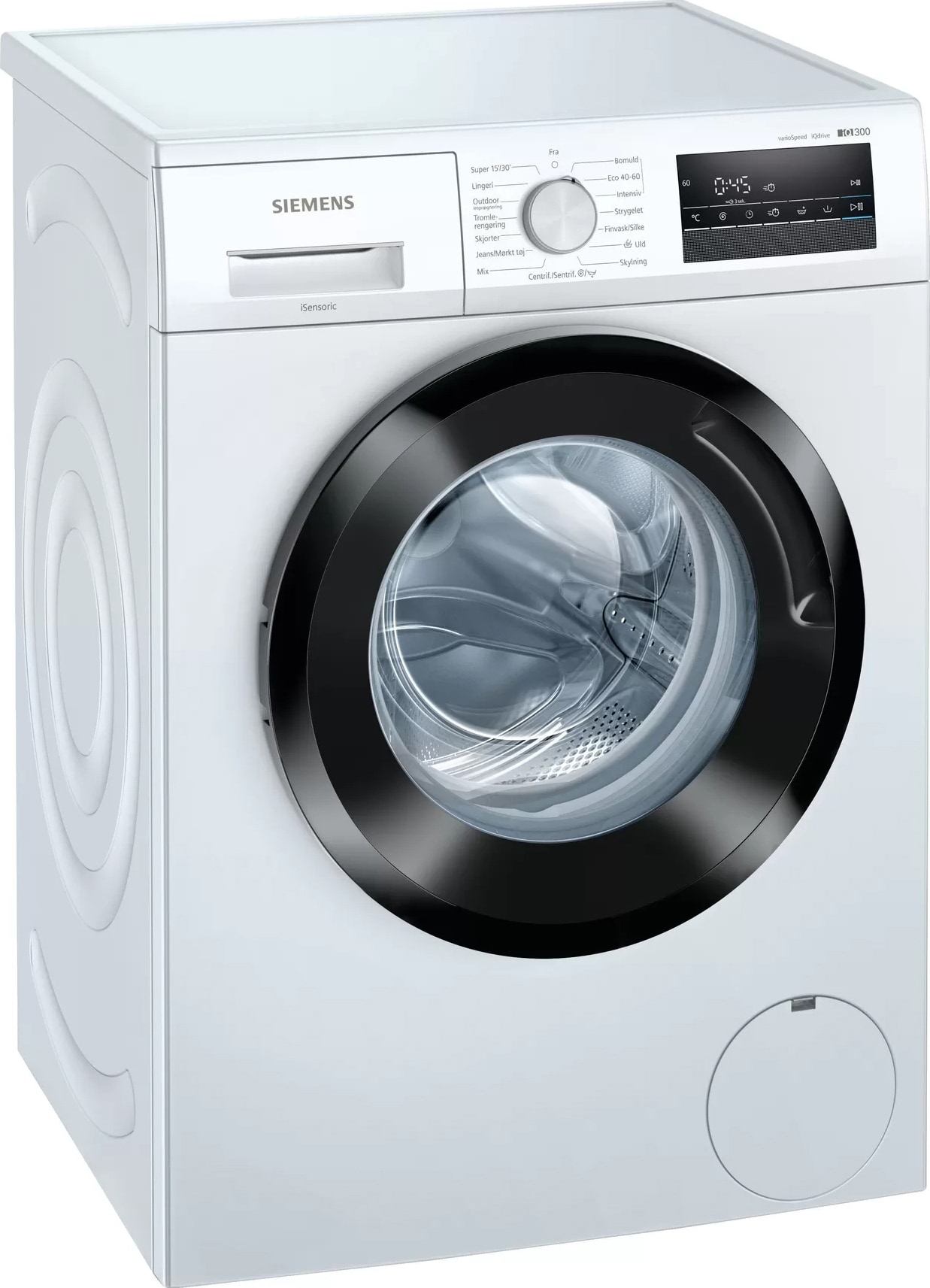 Siemens iQ300 vaskemaskine WM14N23EDN (hvid)
