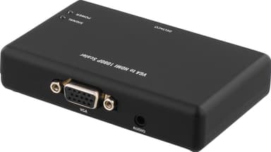 Deltaco VGA to HDMI adapter med 3,5mm lyd