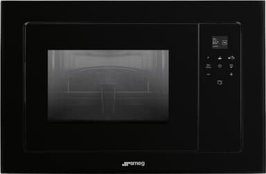 Smeg Linea indbygget mikrobølgeovn FMI120N2 (sort)