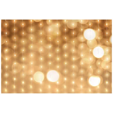 Nordic Home Christmas lysgardin 4420034 (hvid)