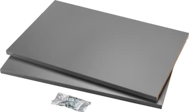 Epoq Click Graphite melaminhylde 80x58 (2 styks)