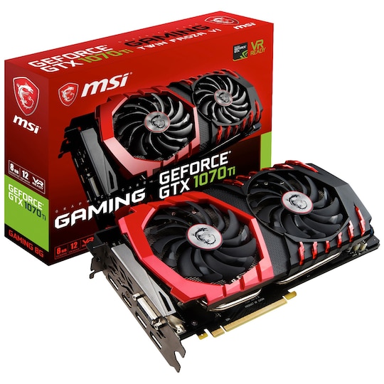 MSI GeForce GTX 1070 Ti Gaming grafikkort (8 GB)