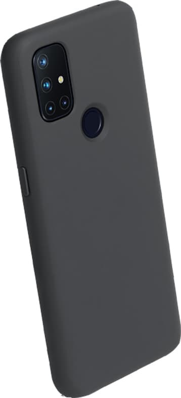 OnePlus Nord N10 5G silikonecover (sort)