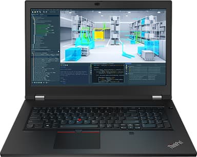 Lenovo ThinkPad P17 Gen1 17,3" bærbar computer i7/16/512 GB (sort)