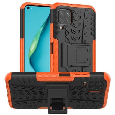 Slagbestandigt cover med stativ Huawei P40 Lite (JNY-L21A)  - appelsin