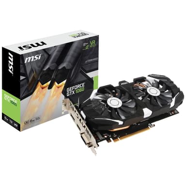 MSI GeForce GTX 1060 6GT OCV1 grafikkort