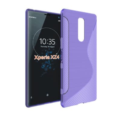 S Line silikone etui til Sony Xperia 1 (I8134)  - lilla