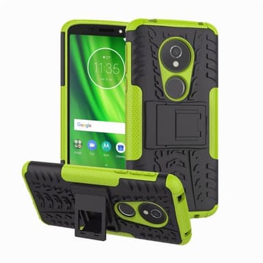 Stødfast Cover med stativ Motorola Moto G6 Play (XT1922)  - grøn