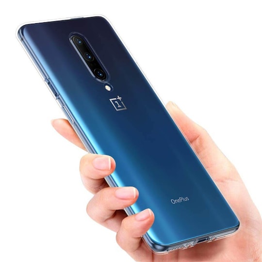 Silikone cover transparent OnePlus 7T Pro (HD1913)