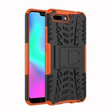 Stødfast Cover med stativ Huawei Honor 10 (COL-AL10)  - appelsin