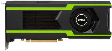 MSI GeForce GTX 1080 Ti Aero OC grafikkort (11 GB)