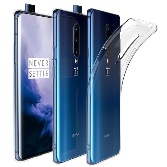 Silikone cover transparent OnePlus 7T Pro (HD1913)