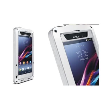 LOVE MEI Powerful Sony Xperia Z1 (c6903) : farve - hvid