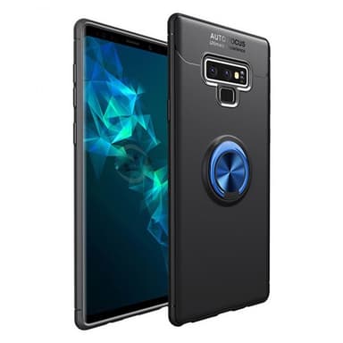 Slim Ring cover Samsung Galaxy Note 9 (SM-N960F)  - Sort / Blå
