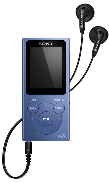 Sony Walkman 8 GB NWZ-E394 - blå