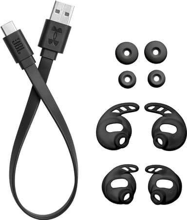 JBL UA Flash X true wireless in-ear høretelefoner (sort)