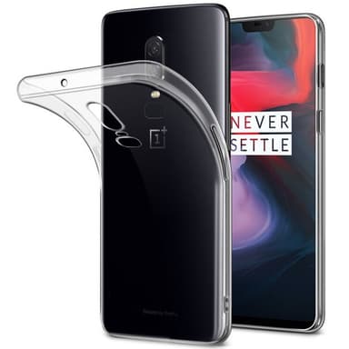 Silikone cover transparent OnePlus 6 (A6000)