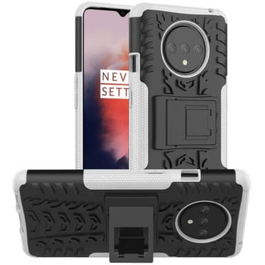Stødfast Cover med stativ OnePlus 7T (HD1903)  - hvid