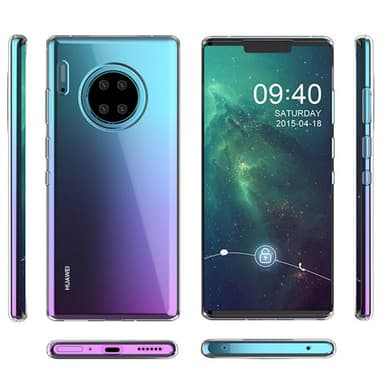 Silikone cover transparent Huawei Mate 30 Pro (LIO-L29)
