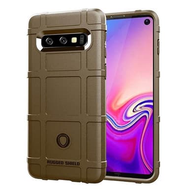 Robust skjold til Samsung Galaxy S10 (SM-G973F)  - brun