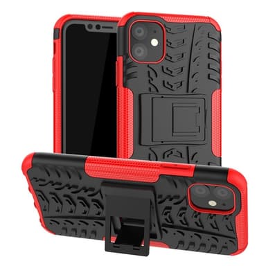 Stødfast Cover med stativ Apple iPhone 11 (6.1 ")  - rød