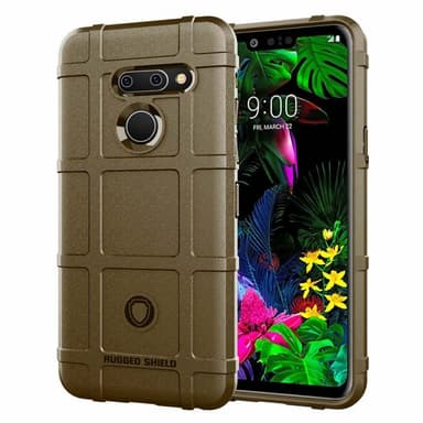 Rugged Shield cover til LG G8 ThinQ (G820N)  - brun
