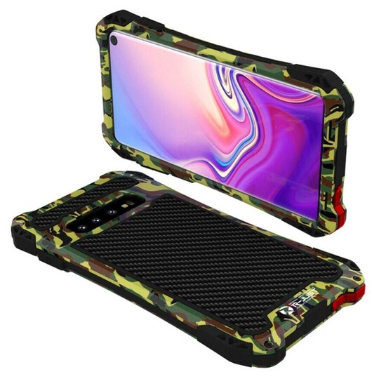 R-Just Amira cover til Samsung Galaxy S10 (SM-G973F)  - Camouflage