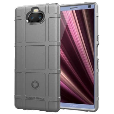 Rugged Shield cover til Sony Xperia 10 Plus (I4213)  - Grå