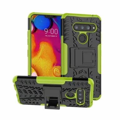 Stødfast Cover med stativ LG V40 ThinQ (LM-V405)  - grøn