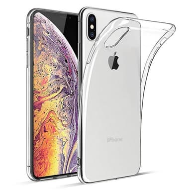 Silikone cover transparent Apple iPhone XS Max (6,5 ")