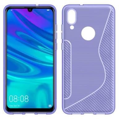 S-Line Silicone Cover til Huawei P Smart 2019 (POT-LX1)  - lilla