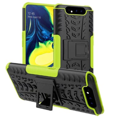 Stødfast Cover med stativ Samsung Galaxy A80 (SM-A805F)  - grøn