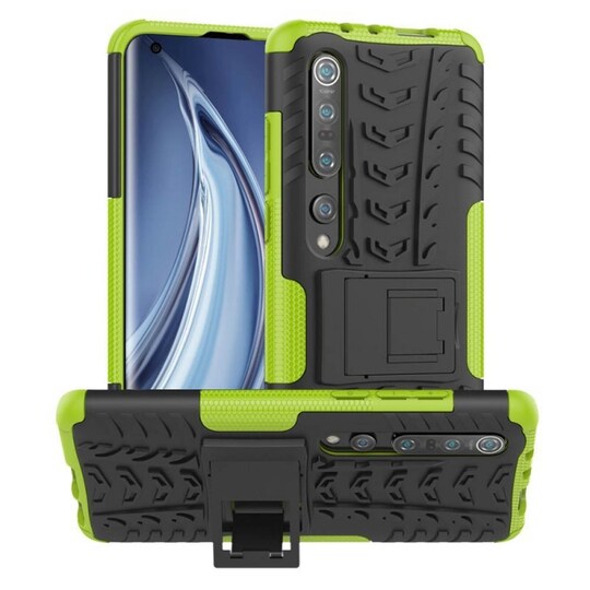 Stødbestandigt cover med stativ Xiaomi Mi 10  - grøn