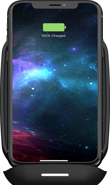 Mophie trådløs opladerstation 10 Watt (sort)