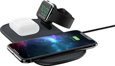 Mophie 3-i-1 trådløs opladermåtte (sort)