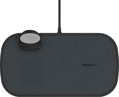 Mophie 3-i-1 trådløs opladermåtte (sort)