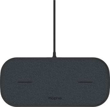 Mophie dual trådløs opladermåtte (sort)