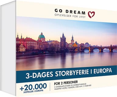 Go Dream - 3-dages Storbyferie i Europa