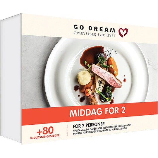 Go Dream - Middag for 2