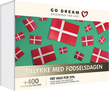 GoDream - Tillykke med fødselsdagen 299 kr.