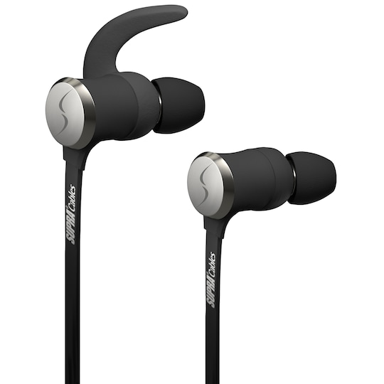 Supra NiTRO-X trådløse in-ear hovedtelefoner (sort)